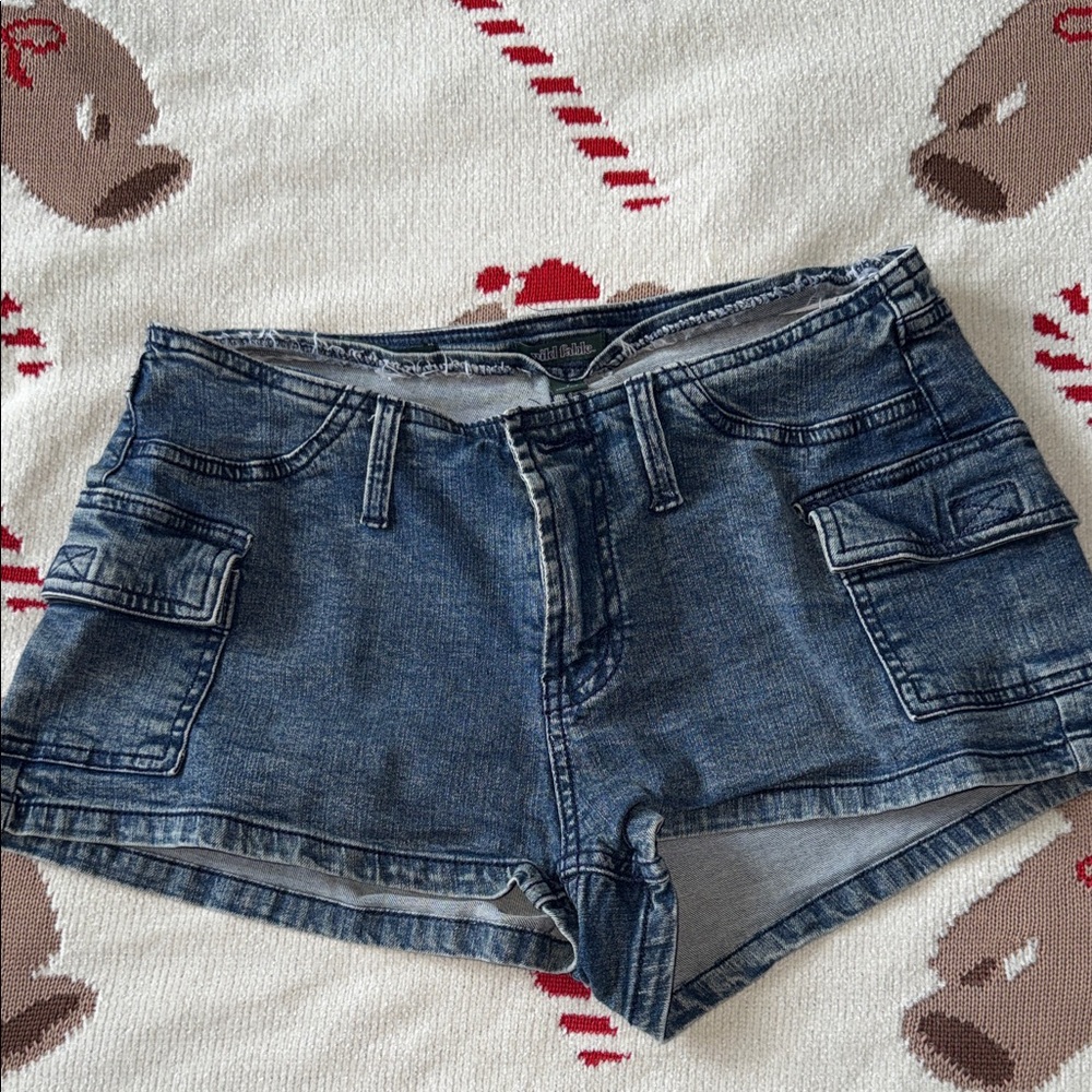 Wild Fable Dark Blue Jean Shorts